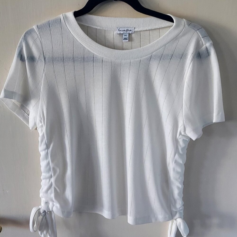 Cute white tee